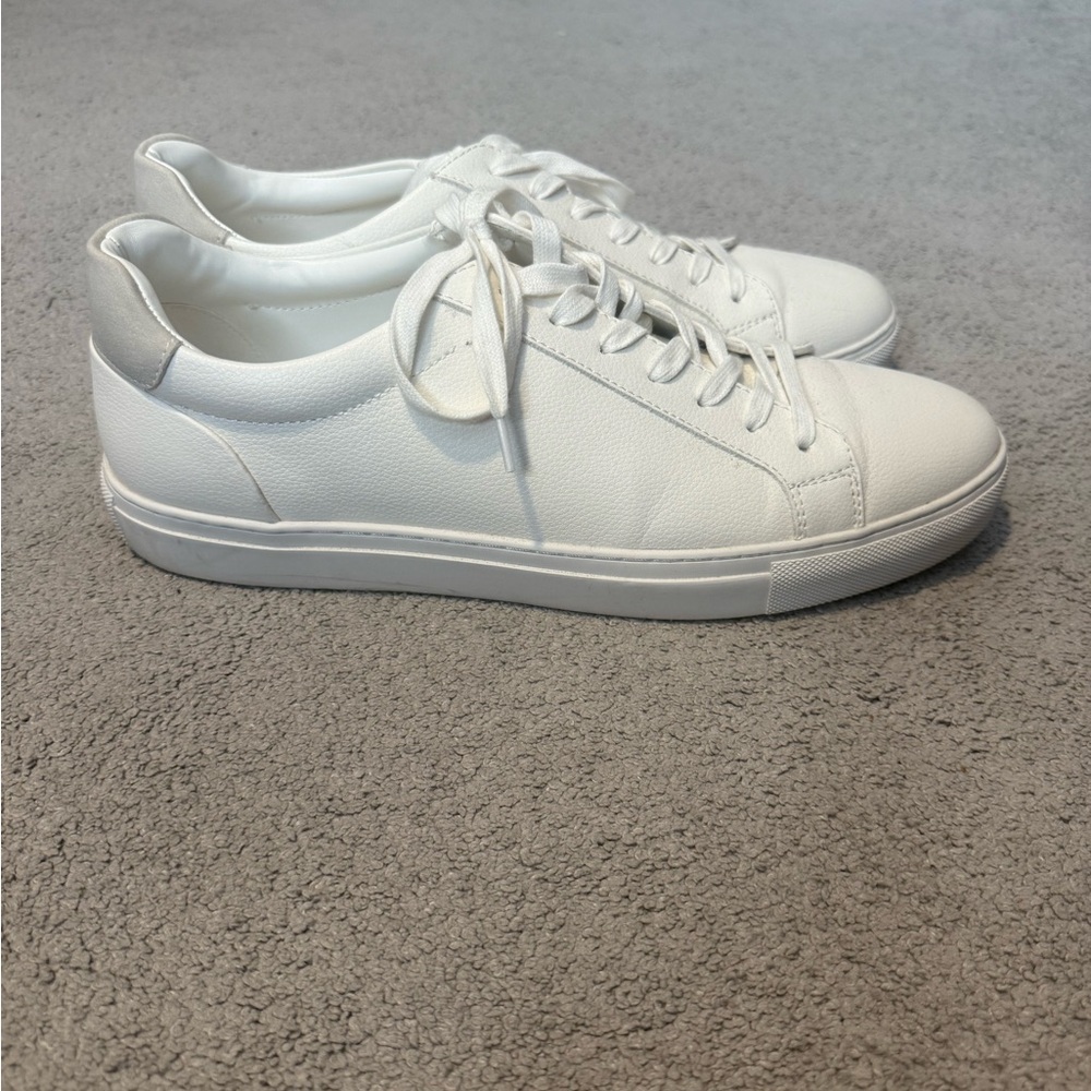 Men’s Nordstrom white leather sneaker size 13